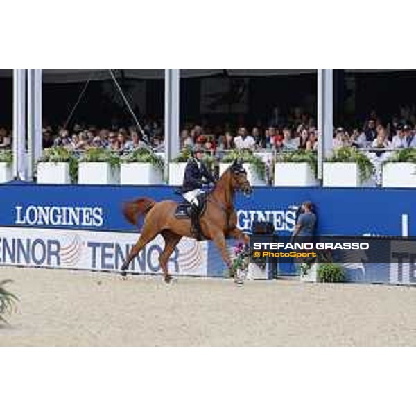LGCT of London - Grand Prix - Ben Maher (GBR) on Explosion W - London, Royal Hospital Chelsea - 3 August 2019 - ph.Stefano Grasso/LGCT
