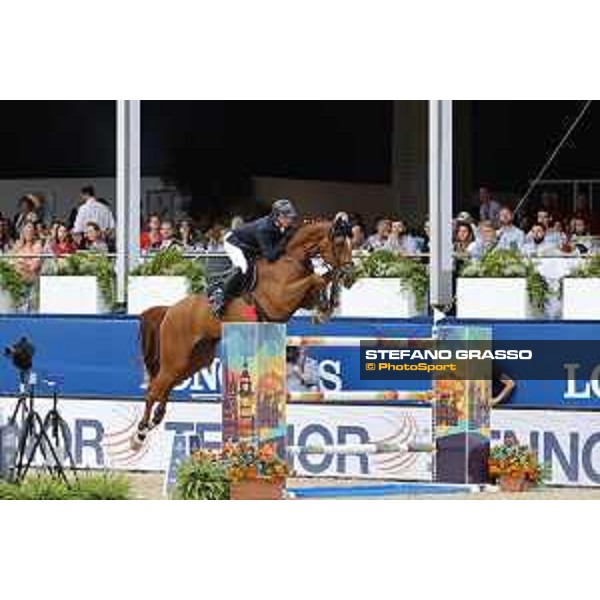 LGCT of London - Grand Prix - Ben Maher (GBR) on Explosion W - London, Royal Hospital Chelsea - 3 August 2019 - ph.Stefano Grasso/LGCT