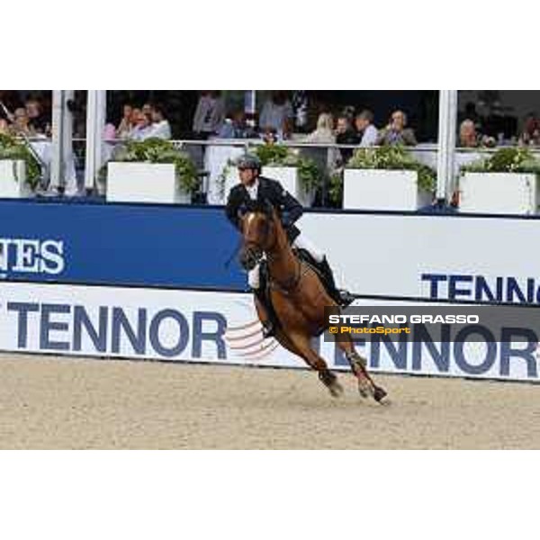 LGCT of London - Grand Prix - Ben Maher (GBR) on Explosion W - London, Royal Hospital Chelsea - 3 August 2019 - ph.Stefano Grasso/LGCT