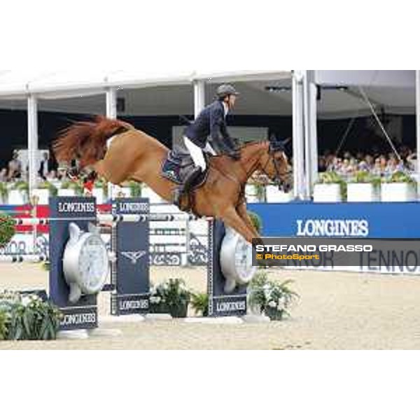 LGCT of London - Grand Prix - Ben Maher (GBR) on Explosion W - London, Royal Hospital Chelsea - 3 August 2019 - ph.Stefano Grasso/LGCT