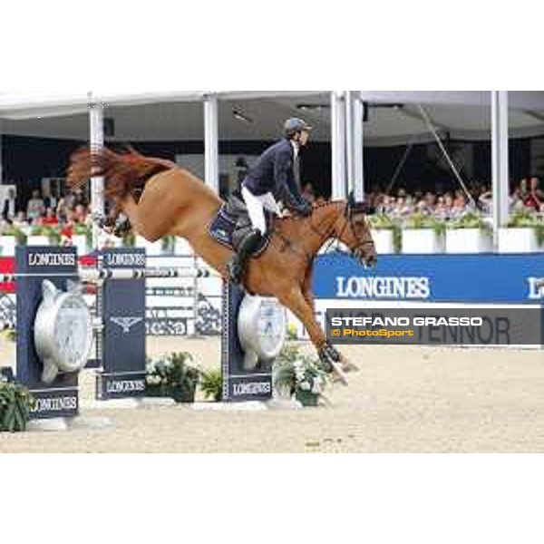 LGCT of London - Grand Prix - Ben Maher (GBR) on Explosion W - London, Royal Hospital Chelsea - 3 August 2019 - ph.Stefano Grasso/LGCT