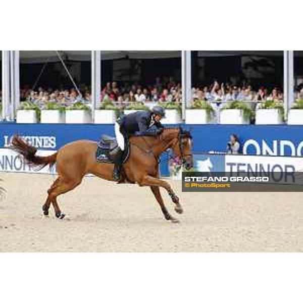 LGCT of London - Grand Prix - Ben Maher (GBR) on Explosion W - London, Royal Hospital Chelsea - 3 August 2019 - ph.Stefano Grasso/LGCT