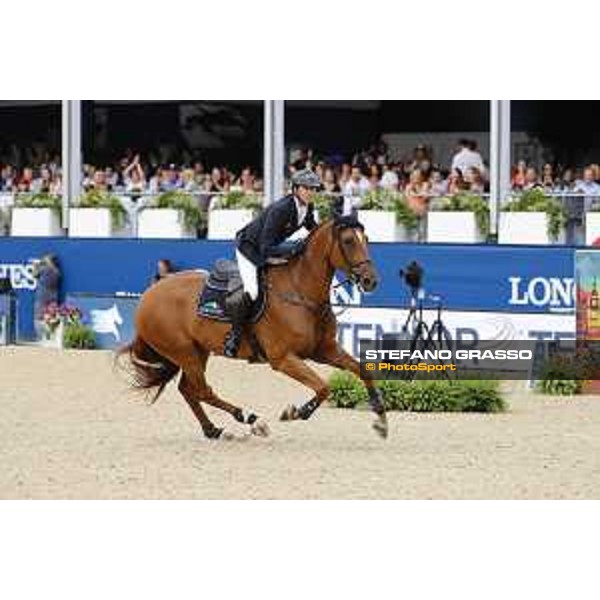 LGCT of London - Grand Prix - Ben Maher (GBR) on Explosion W - London, Royal Hospital Chelsea - 3 August 2019 - ph.Stefano Grasso/LGCT