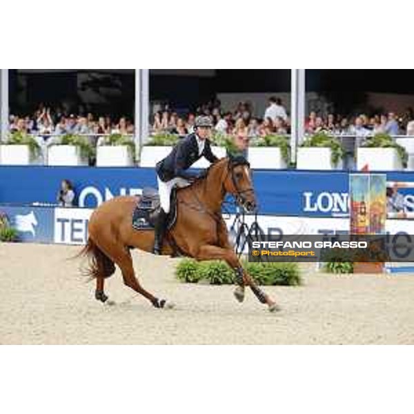 LGCT of London - Grand Prix - Ben Maher (GBR) on Explosion W - London, Royal Hospital Chelsea - 3 August 2019 - ph.Stefano Grasso/LGCT
