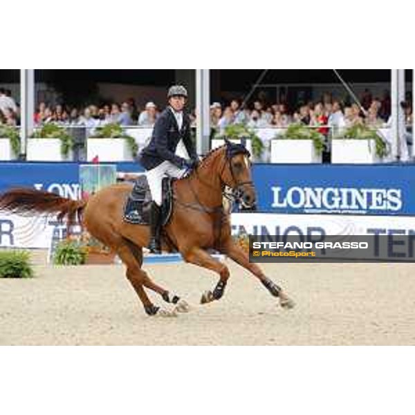 LGCT of London - Grand Prix - Ben Maher (GBR) on Explosion W - London, Royal Hospital Chelsea - 3 August 2019 - ph.Stefano Grasso/LGCT