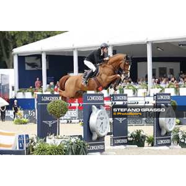 LGCT of London - Grand Prix - Constant van Paesschen (BEL) on Verdi Treize - London, Royal Hospital Chelsea - 3 August 2019 - ph.Stefano Grasso/LGCT
