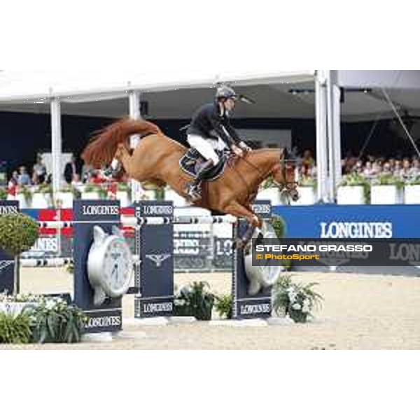 LGCT of London - Grand Prix - Constant van Paesschen (BEL) on Verdi Treize - London, Royal Hospital Chelsea - 3 August 2019 - ph.Stefano Grasso/LGCT