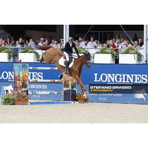 LGCT of London - Grand Prix - Eric Lamaze (CAN) on Chacco Kid - London, Royal Hospital Chelsea - 3 August 2019 - ph.Stefano Grasso/LGCT