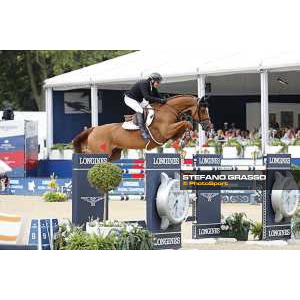 LGCT of London - Grand Prix - Eric Lamaze (CAN) on Chacco Kid - London, Royal Hospital Chelsea - 3 August 2019 - ph.Stefano Grasso/LGCT
