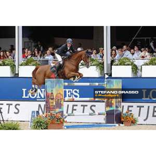 LGCT of London - Grand Prix - Darragh Kenny (IRL) on Classic Dream - London, Royal Hospital Chelsea - 3 August 2019 - ph.Stefano Grasso/LGCT