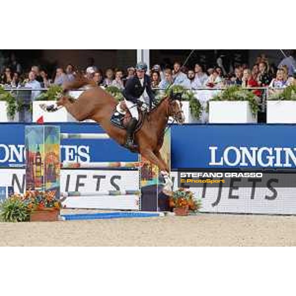 LGCT of London - Grand Prix - Darragh Kenny (IRL) on Classic Dream - London, Royal Hospital Chelsea - 3 August 2019 - ph.Stefano Grasso/LGCT