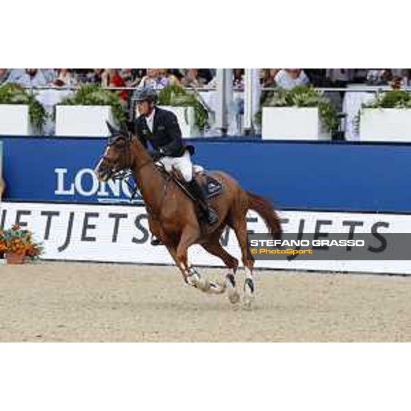 LGCT of London - Grand Prix - Darragh Kenny (IRL) on Classic Dream - London, Royal Hospital Chelsea - 3 August 2019 - ph.Stefano Grasso/LGCT
