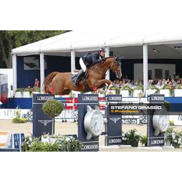 LGCT of London - Grand Prix - Darragh Kenny (IRL) on Classic Dream - London, Royal Hospital Chelsea - 3 August 2019 - ph.Stefano Grasso/LGCT