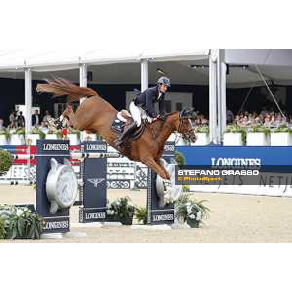 LGCT of London - Grand Prix - Darragh Kenny (IRL) on Classic Dream - London, Royal Hospital Chelsea - 3 August 2019 - ph.Stefano Grasso/LGCT