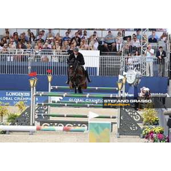 LGCT of London - Grand Prix - Marco Kutscher (GER) on Chades of Blue - London, Royal Hospital Chelsea - 3 August 2019 - ph.Stefano Grasso/LGCT