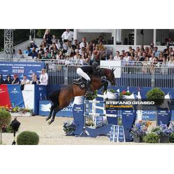 LGCT of London - Grand Prix - Marco Kutscher (GER) on Chades of Blue - London, Royal Hospital Chelsea - 3 August 2019 - ph.Stefano Grasso/LGCT