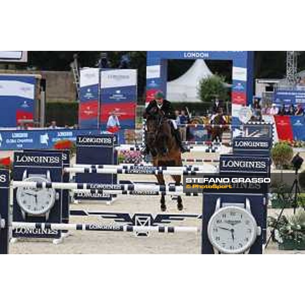 LGCT of London - Grand Prix - Marco Kutscher (GER) on Chades of Blue - London, Royal Hospital Chelsea - 3 August 2019 - ph.Stefano Grasso/LGCT