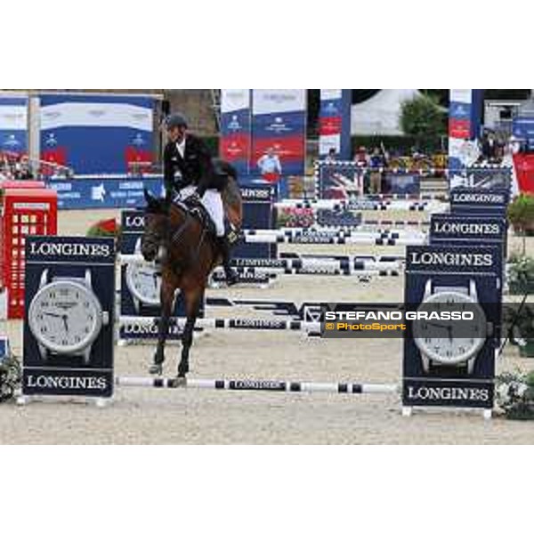 LGCT of London - Grand Prix - Marco Kutscher (GER) on Chades of Blue - London, Royal Hospital Chelsea - 3 August 2019 - ph.Stefano Grasso/LGCT
