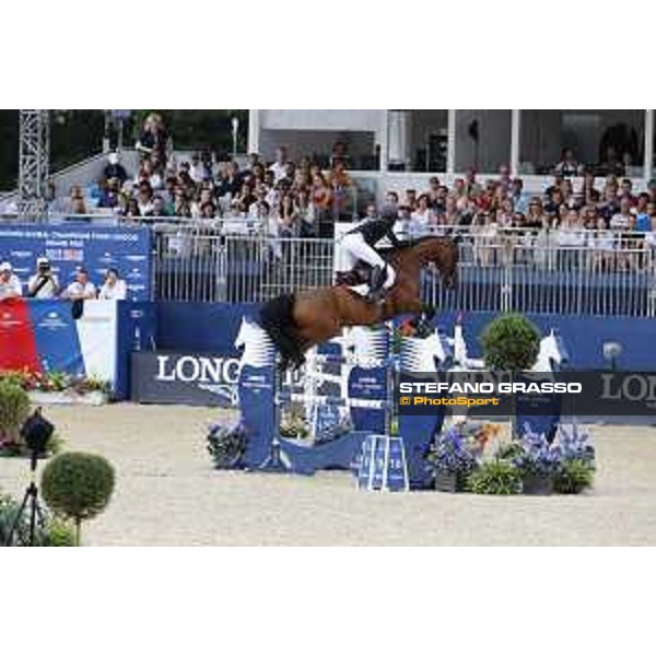 LGCT of London - Grand Prix - Georgina Bloomberg (USA) on Chameur 137 - London, Royal Hospital Chelsea - 3 August 2019 - ph.Stefano Grasso/LGCT