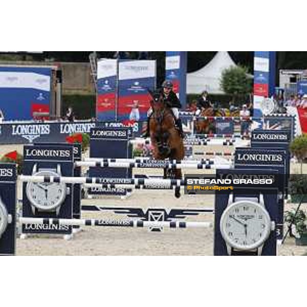 LGCT of London - Grand Prix - Georgina Bloomberg (USA) on Chameur 137 - London, Royal Hospital Chelsea - 3 August 2019 - ph.Stefano Grasso/LGCT