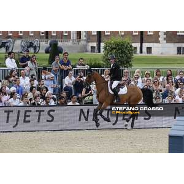 LGCT of London - Grand Prix - Mark McAuley (IRL) on Valentino Tuiliere - London, Royal Hospital Chelsea - 3 August 2019 - ph.Stefano Grasso/LGCT