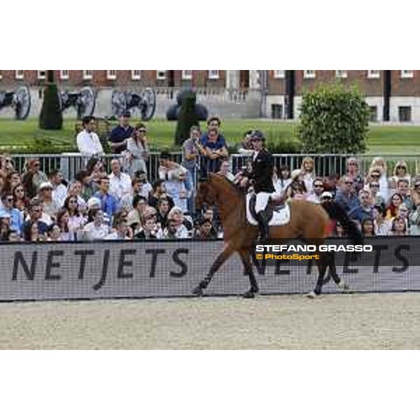 LGCT of London - Grand Prix - Mark McAuley (IRL) on Valentino Tuiliere - London, Royal Hospital Chelsea - 3 August 2019 - ph.Stefano Grasso/LGCT