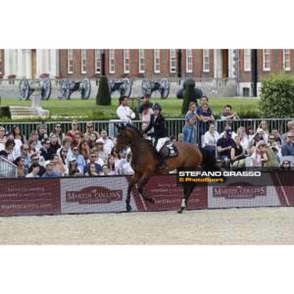 LGCT of London - Grand Prix - Laura Kraut (USA) on Fleurette - London, Royal Hospital Chelsea - 3 August 2019 - ph.Stefano Grasso/LGCT