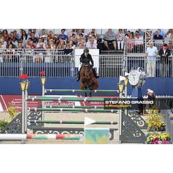 LGCT of London - Grand Prix - Laura Kraut (USA) on Fleurette - London, Royal Hospital Chelsea - 3 August 2019 - ph.Stefano Grasso/LGCT