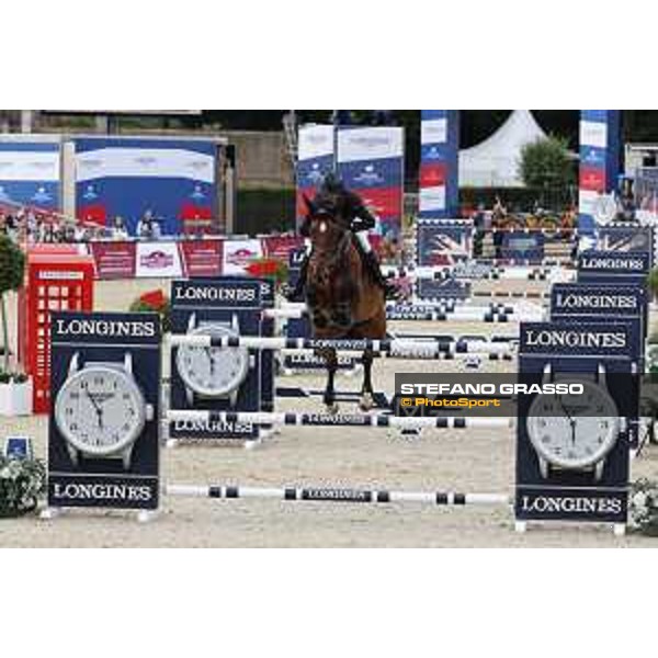 LGCT of London - Grand Prix - Laura Kraut (USA) on Fleurette - London, Royal Hospital Chelsea - 3 August 2019 - ph.Stefano Grasso/LGCT