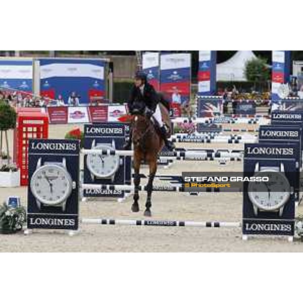 LGCT of London - Grand Prix - Laura Kraut (USA) on Fleurette - London, Royal Hospital Chelsea - 3 August 2019 - ph.Stefano Grasso/LGCT