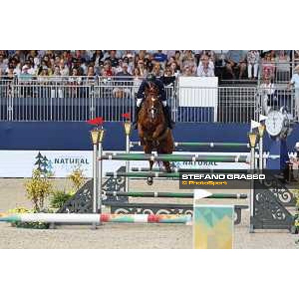 LGCT of London - Grand Prix - Julien Epaillard (FRA) on Usual Suspect d?Auge - London, Royal Hospital Chelsea - 3 August 2019 - ph.Stefano Grasso/LGCT