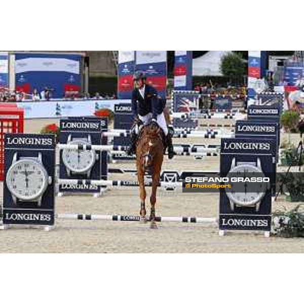 LGCT of London - Grand Prix - Julien Epaillard (FRA) on Usual Suspect d?Auge - London, Royal Hospital Chelsea - 3 August 2019 - ph.Stefano Grasso/LGCT