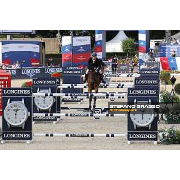 LGCT of London - Grand Prix - Marcus Ehning (GER) on Cristy - London, Royal Hospital Chelsea - 3 August 2019 - ph.Stefano Grasso/LGCT