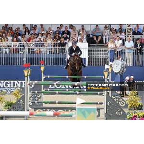LGCT of London - Grand Prix - Niels Bruynseels (BEL) on Jenson van\'t Meulenhof - London, Royal Hospital Chelsea - 3 August 2019 - ph.Stefano Grasso/LGCT
