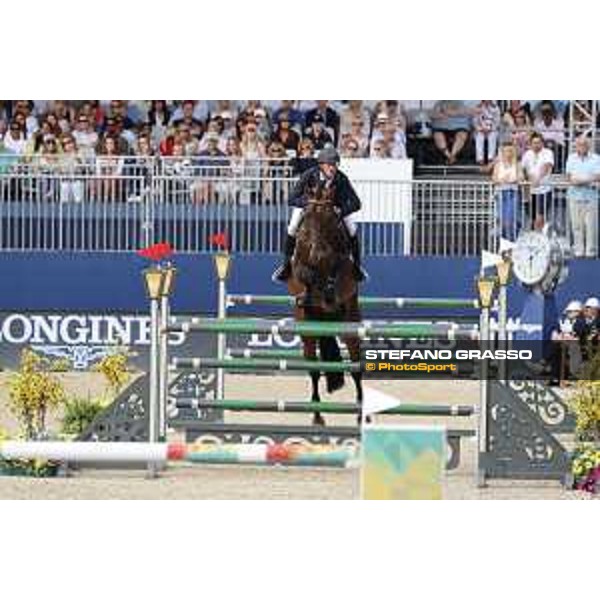 LGCT of London - Grand Prix - Niels Bruynseels (BEL) on Jenson van\'t Meulenhof - London, Royal Hospital Chelsea - 3 August 2019 - ph.Stefano Grasso/LGCT