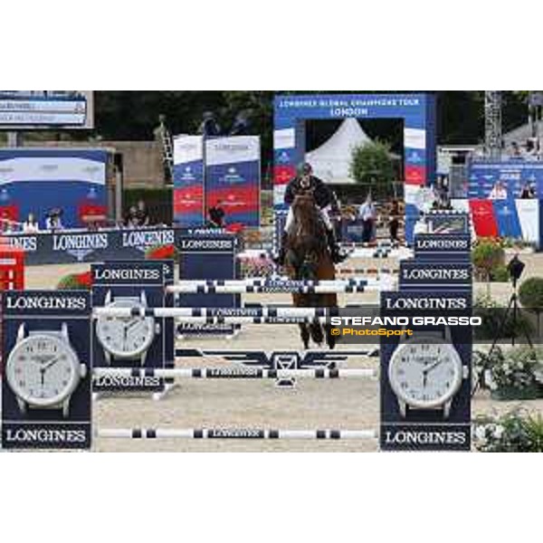 LGCT of London - Grand Prix - Niels Bruynseels (BEL) on Jenson van\'t Meulenhof - London, Royal Hospital Chelsea - 3 August 2019 - ph.Stefano Grasso/LGCT