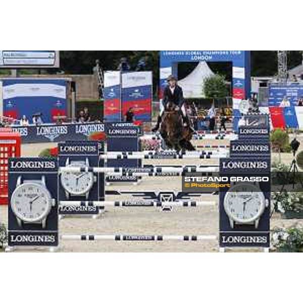 LGCT of London - Grand Prix - Niels Bruynseels (BEL) on Jenson van\'t Meulenhof - London, Royal Hospital Chelsea - 3 August 2019 - ph.Stefano Grasso/LGCT
