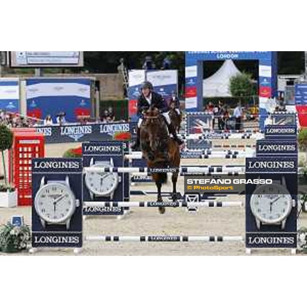 LGCT of London - Grand Prix - Niels Bruynseels (BEL) on Jenson van\'t Meulenhof - London, Royal Hospital Chelsea - 3 August 2019 - ph.Stefano Grasso/LGCT