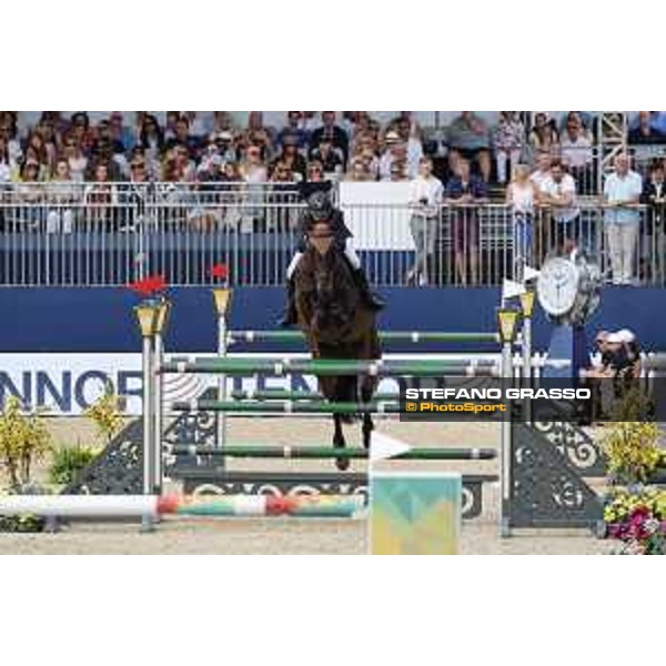 LGCT of London - Grand Prix - Wilm Vermeir (BEL) on Iq van het Steentje - London, Royal Hospital Chelsea - 3 August 2019 - ph.Stefano Grasso/LGCT