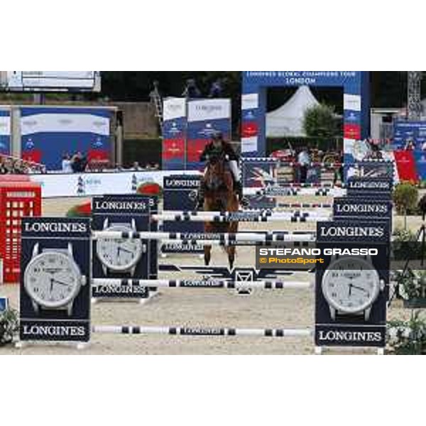 LGCT of London - Grand Prix - Kim Emmen (NED) on Delvaux - London, Royal Hospital Chelsea - 3 August 2019 - ph.Stefano Grasso/LGCT