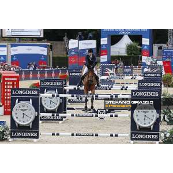 LGCT of London - Grand Prix - Robert Whitaker on Catwalk IV - London, Royal Hospital Chelsea - 3 August 2019 - ph.Stefano Grasso/LGCT