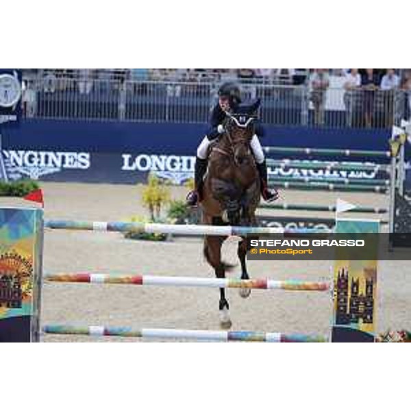 LGCT of London - Grand Prix - Harry Charles (GBR) on Borsato - London, Royal Hospital Chelsea - 3 August 2019 - ph.Stefano Grasso/LGCT