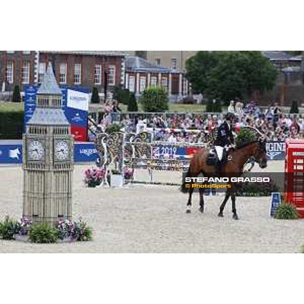 LGCT of London - Grand Prix - Pieter Devos (BEL) on Flash - London, Royal Hospital Chelsea - 3 August 2019 - ph.Stefano Grasso/LGCT