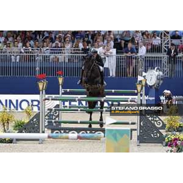 LGCT of London - Grand Prix - Max Kuhner (AUT) on Cornet Kalua - London, Royal Hospital Chelsea - 3 August 2019 - ph.Stefano Grasso/LGCT