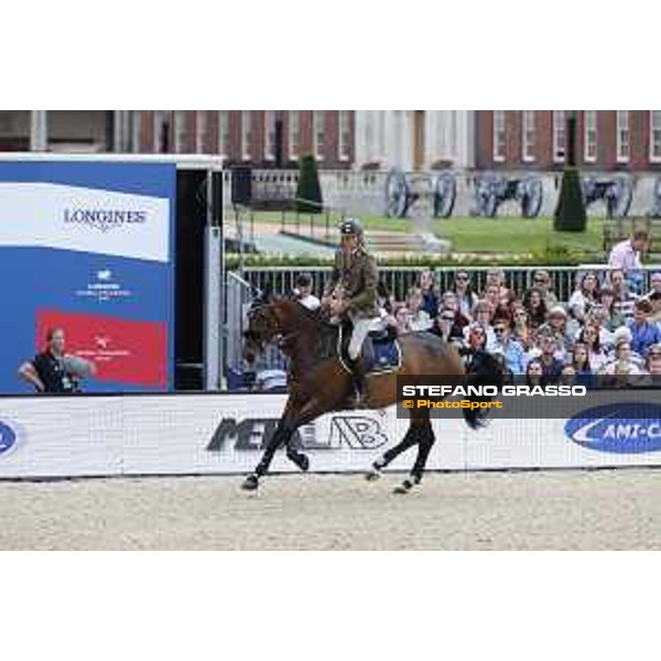 LGCT of London - Grand Prix - Alberto Zorzi (ITA) on Danique - London, Royal Hospital Chelsea - 3 August 2019 - ph.Stefano Grasso/LGCT