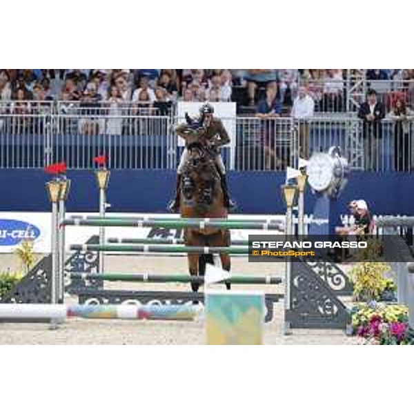 LGCT of London - Grand Prix - Alberto Zorzi (ITA) on Danique - London, Royal Hospital Chelsea - 3 August 2019 - ph.Stefano Grasso/LGCT