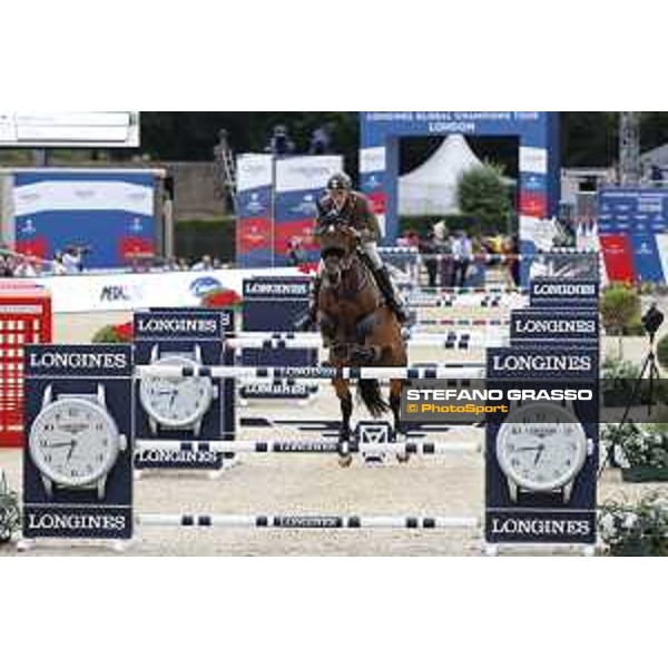LGCT of London - Grand Prix - Alberto Zorzi (ITA) on Danique - London, Royal Hospital Chelsea - 3 August 2019 - ph.Stefano Grasso/LGCT