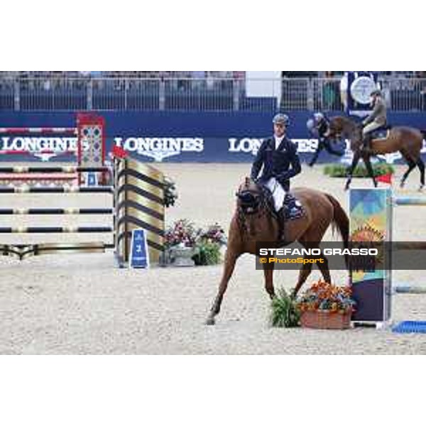 LGCT of London - Grand Prix - Ben Maher (GBR) on Explosion W - London, Royal Hospital Chelsea - 3 August 2019 - ph.Stefano Grasso/LGCT