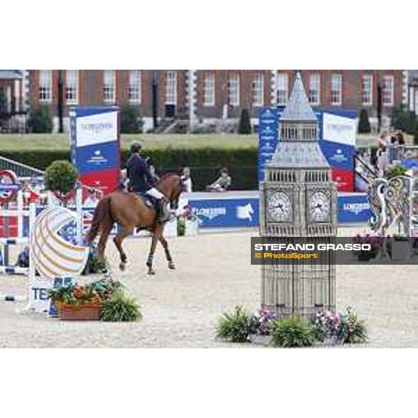 LGCT of London - Grand Prix - Ben Maher (GBR) on Explosion W - London, Royal Hospital Chelsea - 3 August 2019 - ph.Stefano Grasso/LGCT