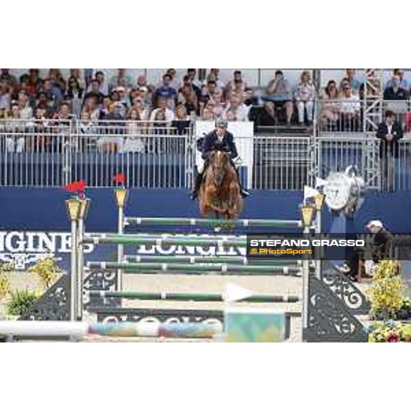 LGCT of London - Grand Prix - Ben Maher (GBR) on Explosion W - London, Royal Hospital Chelsea - 3 August 2019 - ph.Stefano Grasso/LGCT